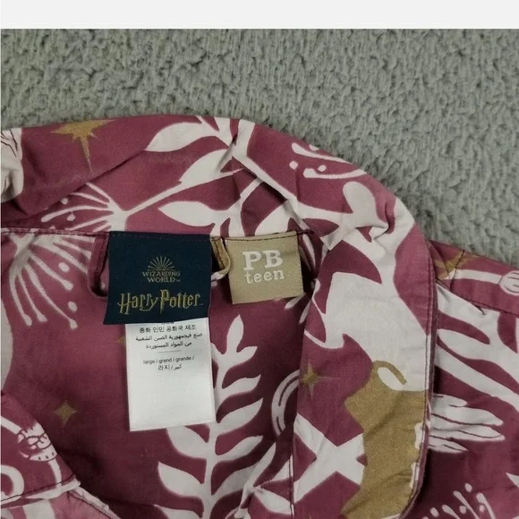 Pottery Barn Teen Harry Potter Pajama Set Size: Large - Picture 3 of 7